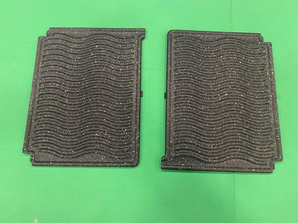 Dalgalı tost plakası — granit kaplanmış yeni hali